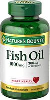 Nature's Bounty Fish Oil Omega-3 1000 mg Softgels 145 ea