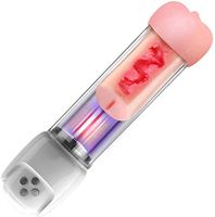 Hands Free with Realistic 3D Sexy Underwear for Men T-Shirt Mâsturabâtion Male Toy Electric Vibrating Masturbator Cup Aircraft Cup Male Toy LBKB4321