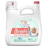 Dreft Dreft Stage 2: Active Baby Liquid Laundry Detergent, 96 Loads, 150 Fl Oz
