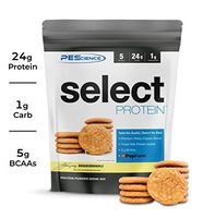PEScience Select Low Carb Protein Powder, Snickerdoodle, 5 Serving, Keto Friendly and Gluten Free