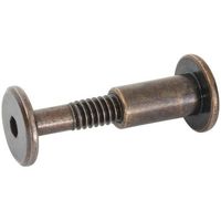Statuary Bronze Cap Nuts for Connector Bolts (8-Pack)