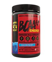 Mutant BCAA 9.7 Energy Powder with Branched-Chain Amino Acids, Electrolytes and Dual-Phase Caffeine for Unstoppable Energy with no Crash. Blue Raspberry (360g)