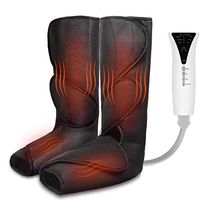 Thigh And Calf Massager With Knee Heating, Foot And Calf Massage With Handheld Controller, Leg Air Massager For Circulation Sequential Compression Wraps, Foot Massager Leg Wraps, Massage Boots Machine