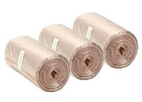 George Jimmy Disposable Household Garbage Bags Kitchen Trash Bags Wastebasket Bag 35x45CM Golden(3 Rolls/90 Counts)