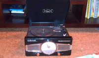Craig CD681 RB Turntable W/AM FM