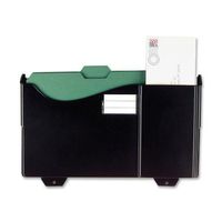 Officemate Grande Central Filing System, Add-On Pocket with Envelope and Post Card Slot, Black (21722)