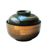 AXZHYX Bowl Bowl Ceramic 6.5 inch with lid Household Bowl Instant Noodle Bowl Japanese Cuisine Soup Bowl Creative Salad Bowl Hotel Tableware Home Noodles Boiled Fish Soup Bowl (Color : 2pcs)