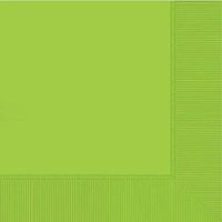 3 Ply Paper Beverage Napkins | 50ct (Kiwi)