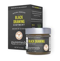 Puremedy Extra Drawing Black Salve, Draw Out Ointment for Removing Splinters, Other Debris from Skin (1oz)