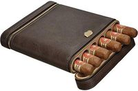 No band LFSP Travel Humidors Sets of Portable Sets Cedar Cigar Humidor Sets, Six Loaded Humidor, Suitable for Outdoor