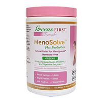 Greens First Female MenoSolve Plus Probiotics, Natural Relief for Menopause, 10.15 Ounce