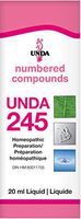 UNDA - UNDA 245 Numbered Compounds - Homeopathic Preparation - 0.7 fl. oz.