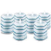 EDCVB Toilet Wand Disposable Toilet Cleaning Rainforest Rush Refill, 60 Count