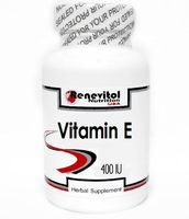 Vitamin E (Non-Oily) 400 IU 200 Capsules ~ Renevitol