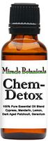 Miracle Botanicals Chem Detox Essential Oil Blend - 10ml or 30ml Sizes - 100% Pure Therapeutic Grade Essential Oils 30ml/1oz.