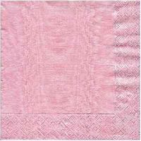 Moire Petal Pink Beverage Napkins
