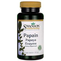 Swanson Papain Papaya Enzyme 100 Milligrams 90 Veg Capsules