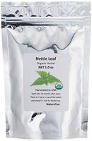 Organic Nettle Leaf - Urtica dioica Loose Leaf 100% from Nature (1 oz)