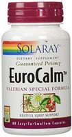 Solaray Eurocalm Valerian Root Capsules, 200 mg, 60 Count