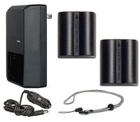 (2) VIVITAR CGA-S006 Rechargeable Li-ion Batteries + Mini Battery Charger + Strap for Panasonic Lumix DMC-FZ7, FZ8, FZ18, FZ28, FZ35 & FZ38 Digital Cameras