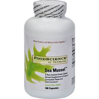 FoodScience of Vermont Sea Mussel - Support Connective Tissue and Joint Functions - 180 Capsules (Pack of 2)