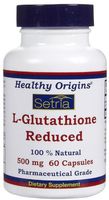 Healthy Origins L Glutathione 500 Mg 60 Cap