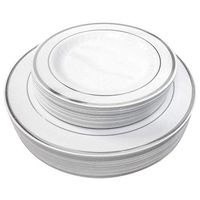 Plexware Plastic Plates Pack (Round Plates)