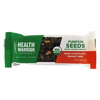 Health Warrior Pumpkn Seed Bar Drk Choc Peant
