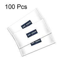 100Pcs Wet Wipes Portable Wrapped Non-Woven Fabric Disposable Wet Wipes for Trip Travel Tissue