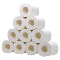 Suruc - Toilet Paper, 4 Layers Bathroom Roll Paper Skin-friendly Napkin Pulp Tissue Water Absorbent Bathroom Bath Tissue Family Roll Paper