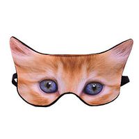 ACTLATI Cartoon Animal Eye Mask Sleeping Blindfold for Travel Home Office Rest