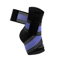 MaiYi Ankle Compression Sleeves Socks With Elastic Bandage Wrap Set Fit for Arthritis,Tendonitis,Instability and Post Surgery