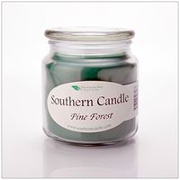 Pine Forest 16 oz Decorator Jar Natural Soy Wax Candle
