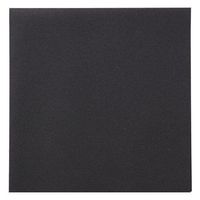 Hoffmaster 125073 Linen-Like Dinner Napkin, 1/4 Fold, 17" Length x 16" Width, Black (Case of 300)
