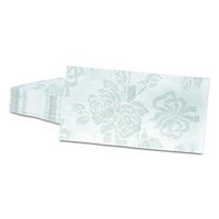 Hoffmaster 856513 Linen-Like Guest Towels, 17 x 12, Silver, 125 per Pack (Case of 4 Packs)