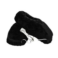Ya-tube USB Electric Heating Slipper Heated Plush Shoe, Warming Slippers Keep Foot Warmer for Feet Cold Relief Winter 1 Pair