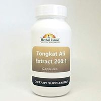 Tongkat Ali 200:1 Root Extract Capsules - 120 Count 500 mg Each