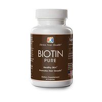 Thrive Now Health Biotin Pure, B Vitamin, 60-Count