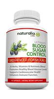 Naturalia Labs - Blood Sugar Support Supplements - Promotes Healthy Blood Glucose Levels - Supports Cardiovascular Health – with Vitamin C, Magnesium, Alpha Lipoic Acid, Zinc, Cinnamon, Licorice Root