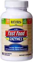 Natural Balance Fast Food Enzymes, 90-Capsules