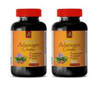 Anti-inflammatory Supplement - Advanced ADAPTOGEN Complex 770 Mg - rhodiola rosea Supplement - 2 Bottles 120 Vegetable Capsules