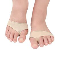 CLHCilihu Medipaq Metatarsal Gel Protector Cushion Pads,Mortons Neuroma Pads Relieve Ball of Foot Forefoot Pain for Hard Skin Calluses Arthritis,Skincolor,M