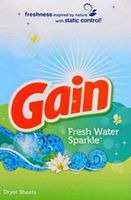 Gain Fresh Water Sparkle Dryer Sheets (2x60 sheets)