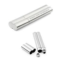 1 Piece Custom Engraved Flask Cigar Case Combo 50 Ring Cigar Tube by OnePlace Gifts
