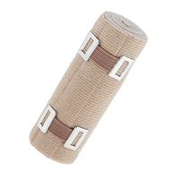Dovewill 4 /6 inch Cotton Sports/Body Wrap Elastic Bandage Latex Free with 2 Clips - Beige, 4 inch