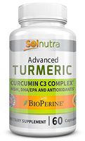 Advanced Turmeric Curcumin C3 with BioPerine, MSM, DHA/EPA, Antioxidants – Standardized 95% Pure, Concentrated Curcuminoids – Anti-Aging Vitamins, Natural Anti-Inflammatory