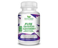 Sundhed Natural - Extra Strong Pure Sambucus Elderberry with Liposomal Vitamin C and Zinc for Men and Women's Daily Immune Support, Men and Women Antioxidant, 1300mg