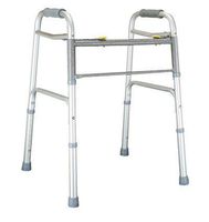 Lumex 604070A Imperial Collection Dual Release X-Wide Folding Walker, Aluminum (Pack of 2)