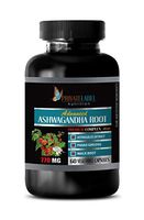 Brain and Memory Supplements - Advanced ASHWAGANDHA Root Premium Complex 770MG - ashwagandha Fertility - 1 Bottle 60 Vegetable Capsules