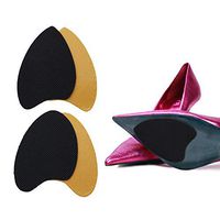 SPACE LION Adhesive Self-Adhesive Anti-Slip Stick Pad for Shoes，High Quality Upgraded Skid Proof Sole Stick Protector (4Black Round+Pointed)